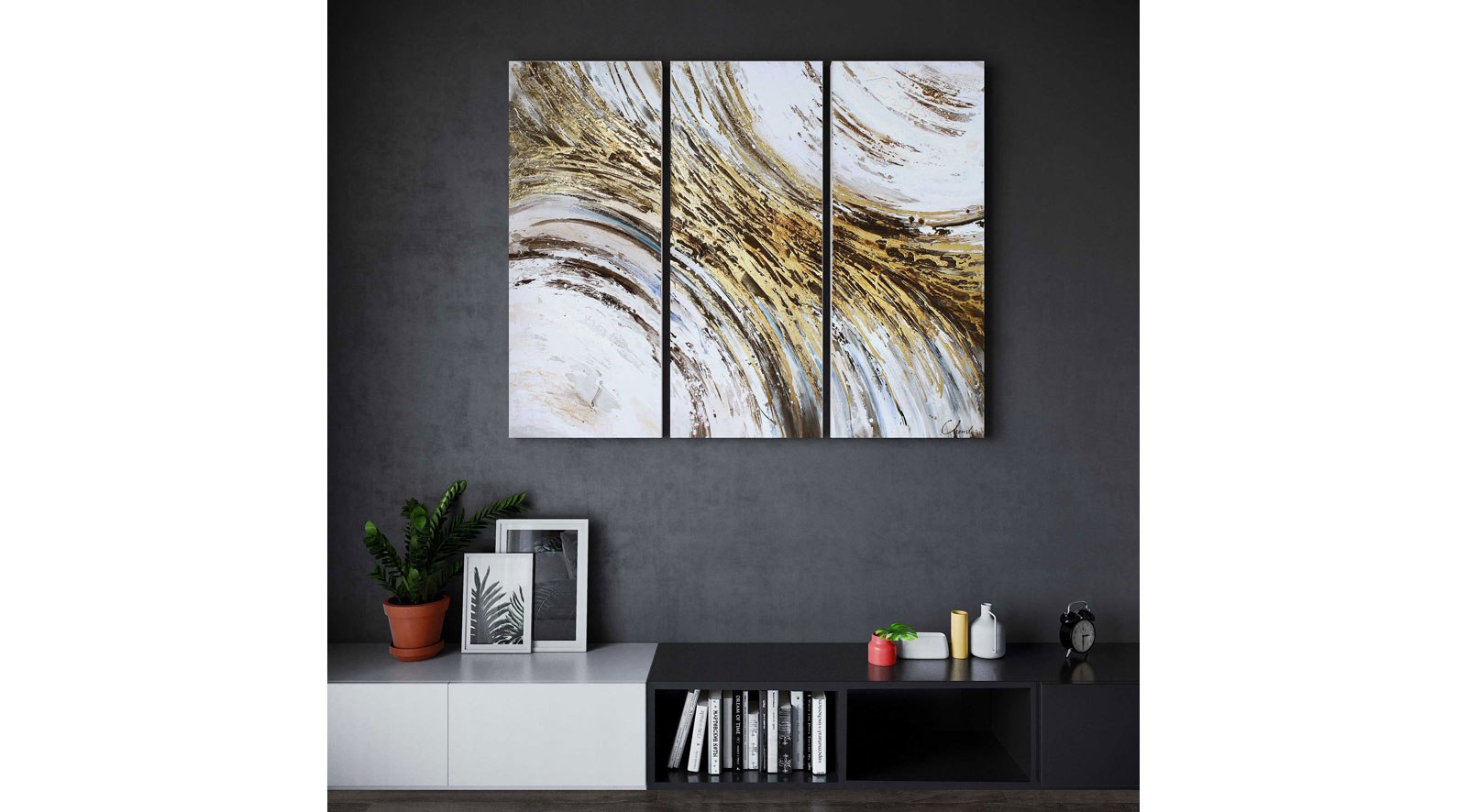 Osymetric Hand Painted Canvas, S3 - Image 4