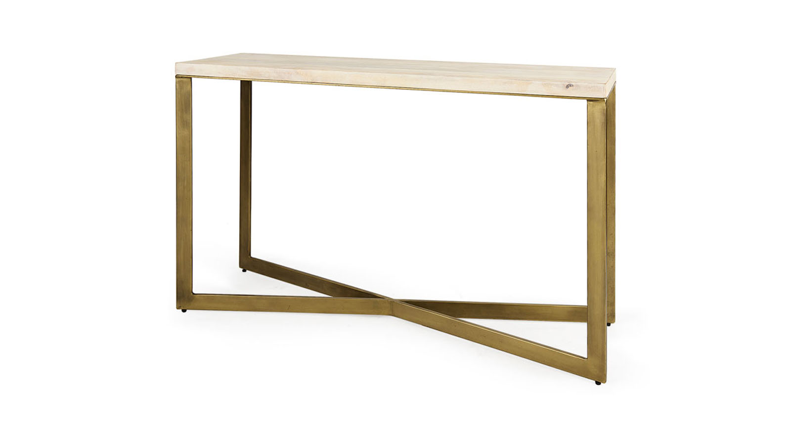 Faye Console Table - Light Brown