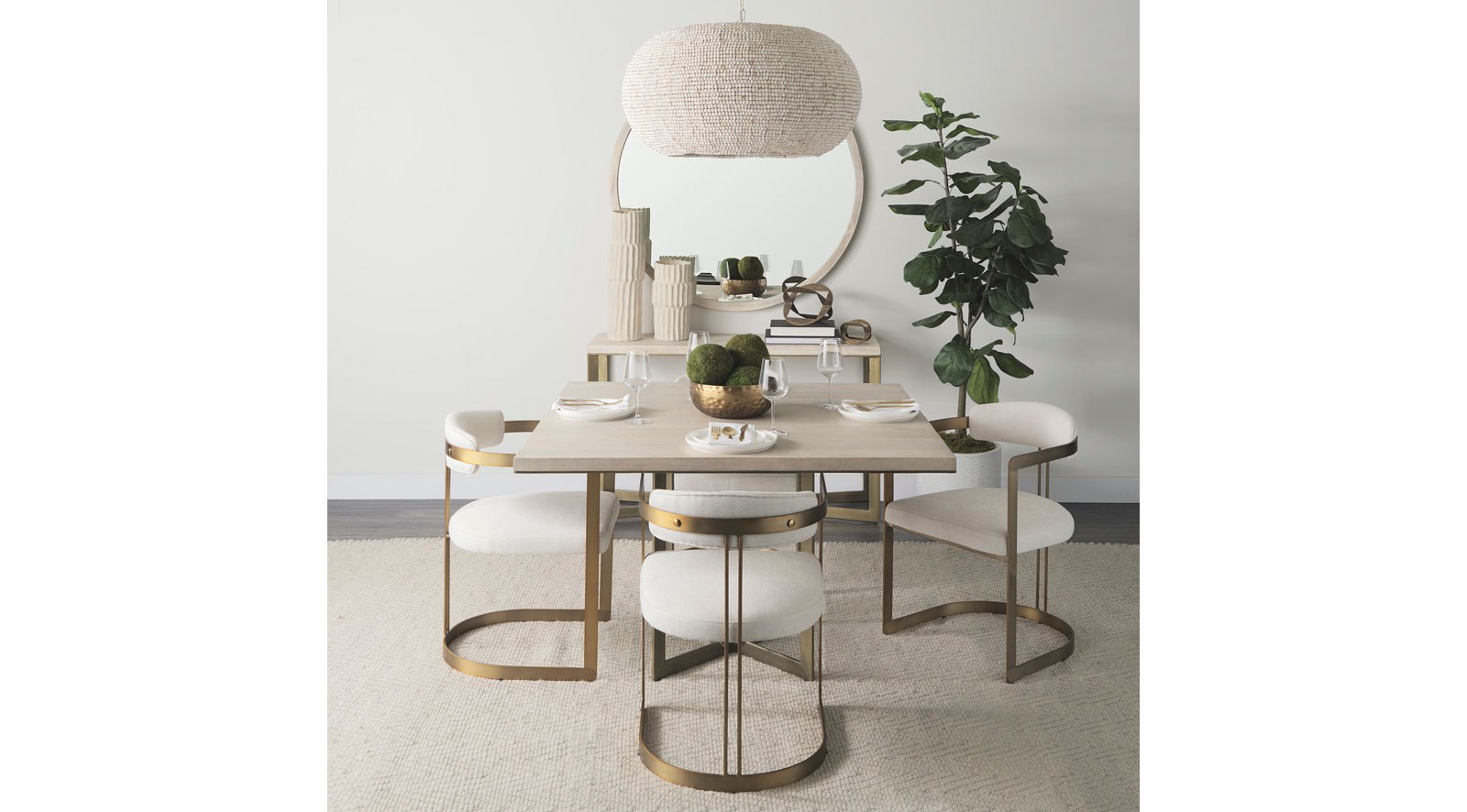 Faye Dining Table - Square - Image 8