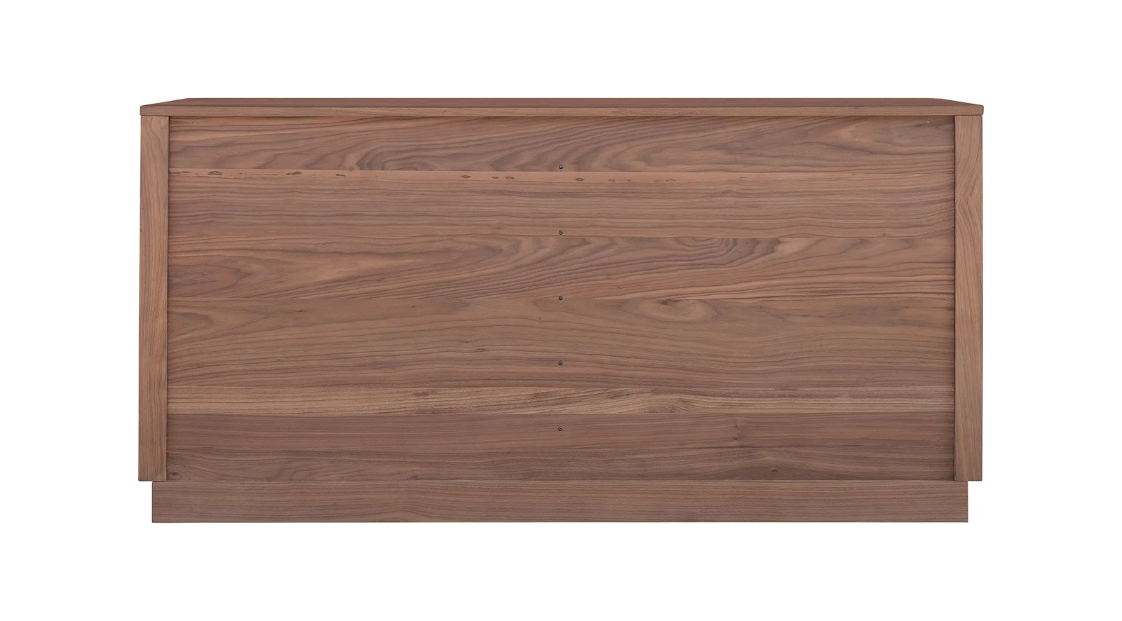 Round Off Dresser Walnut Brown - Image 6