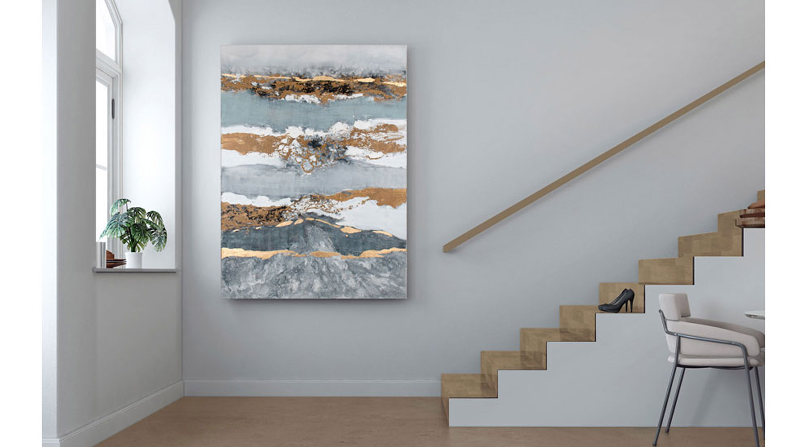 Serendipity Hand Painted Canvas - Image 5