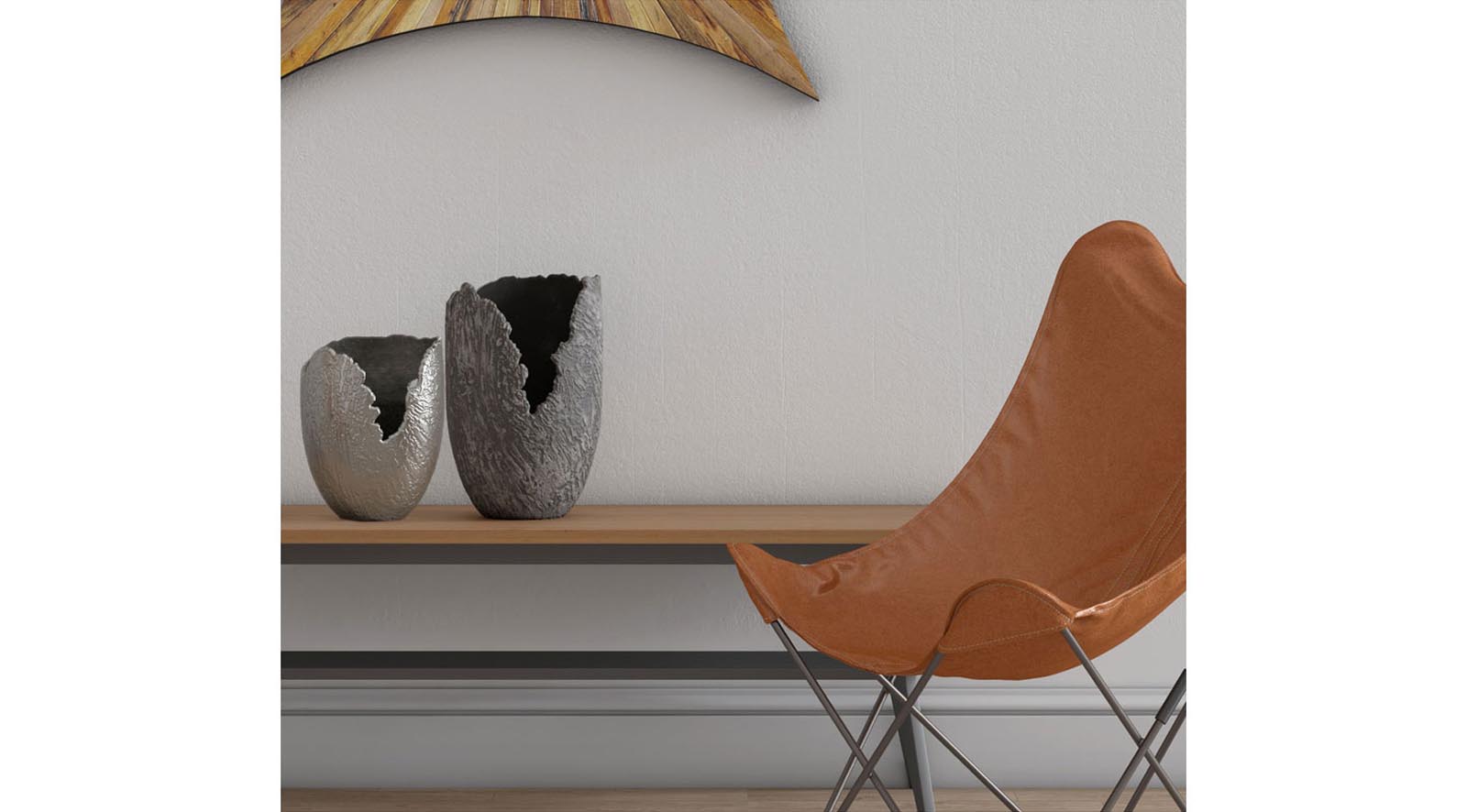 Shale Vases Large Grey - Image 4