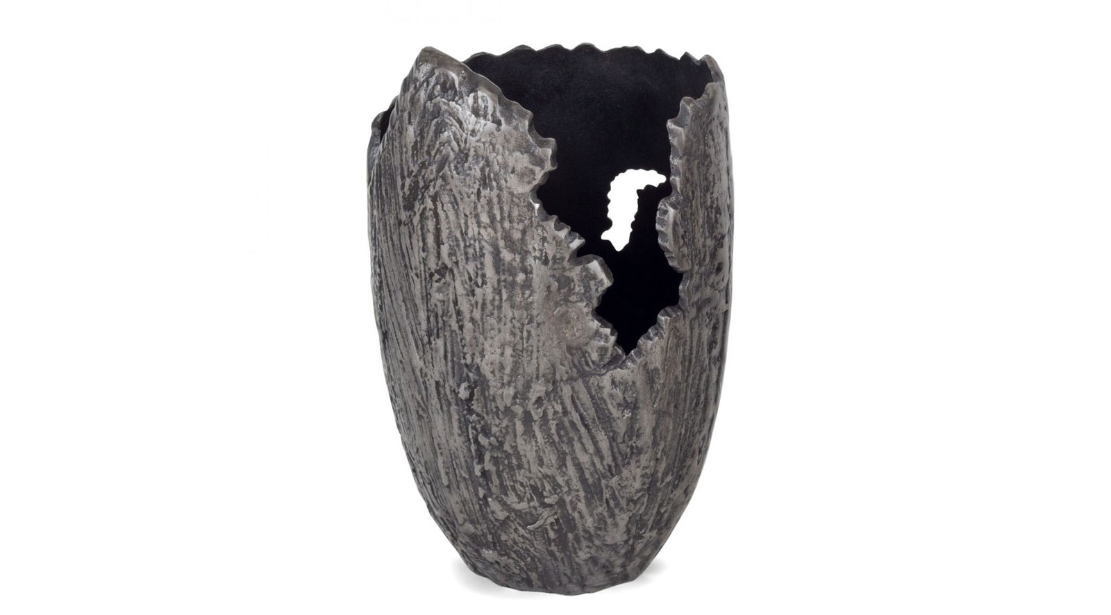 Shale Vases Large Grey