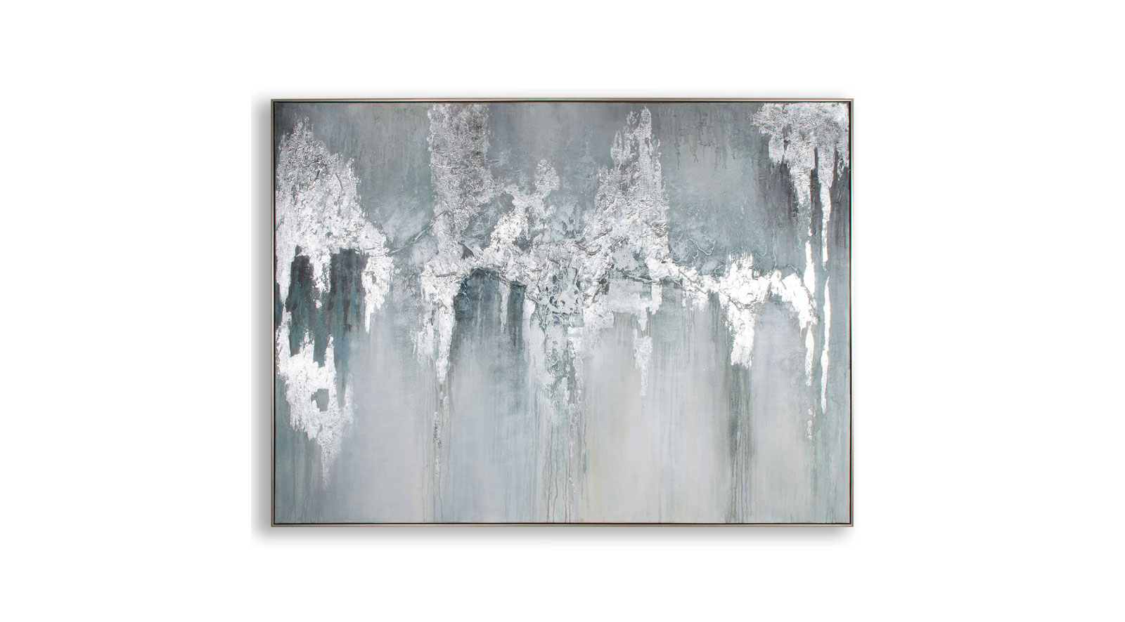 Sterling Splendor Hand Painted Canvas