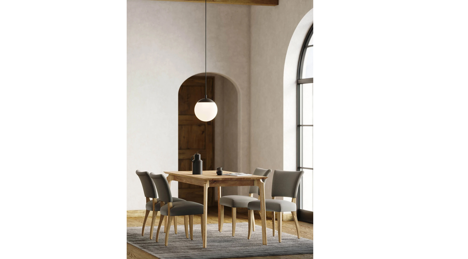 Mykonos Dining Table Natural - 84 Inch - Image 5
