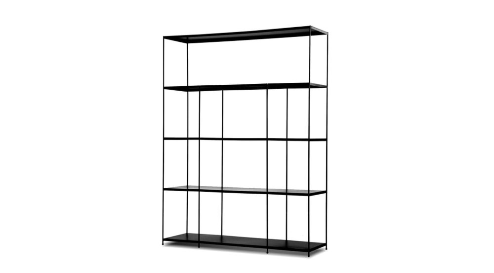 Ella Wall Unit Black - Wide