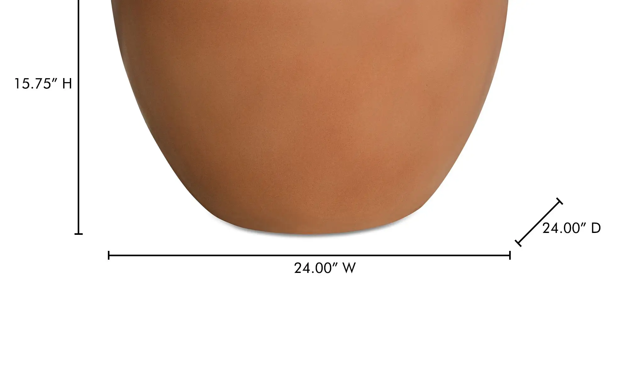 Insitu Side Table Terracotta - Image 6