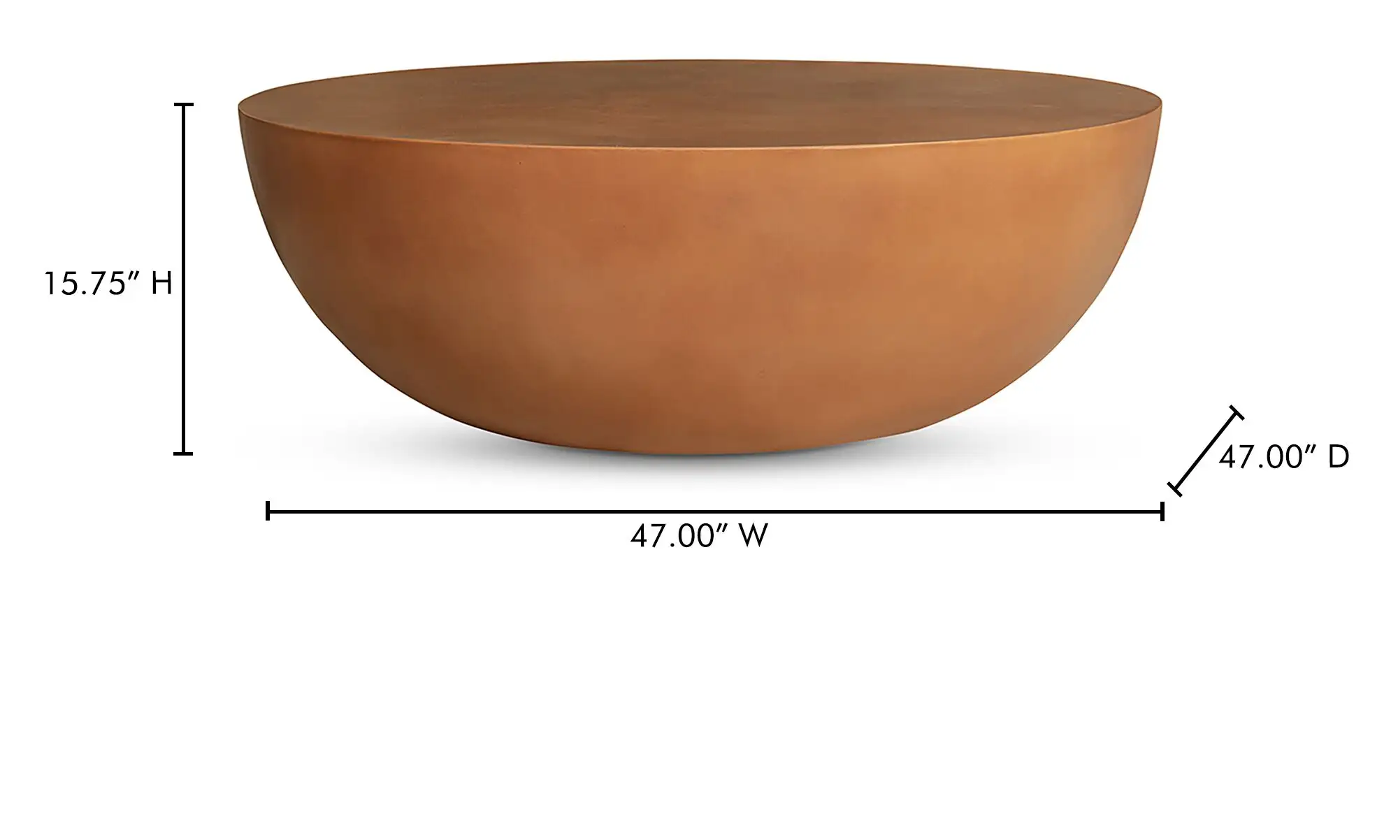 Insitu Coffee Table Terracotta - Image 6