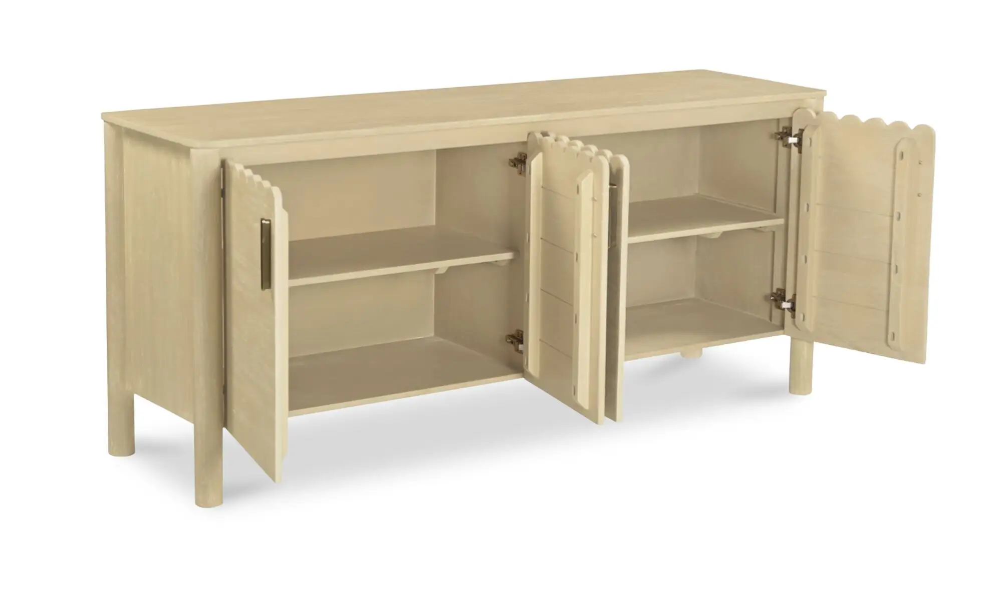 Wiley 4 Door Sideboard Natural - Image 4