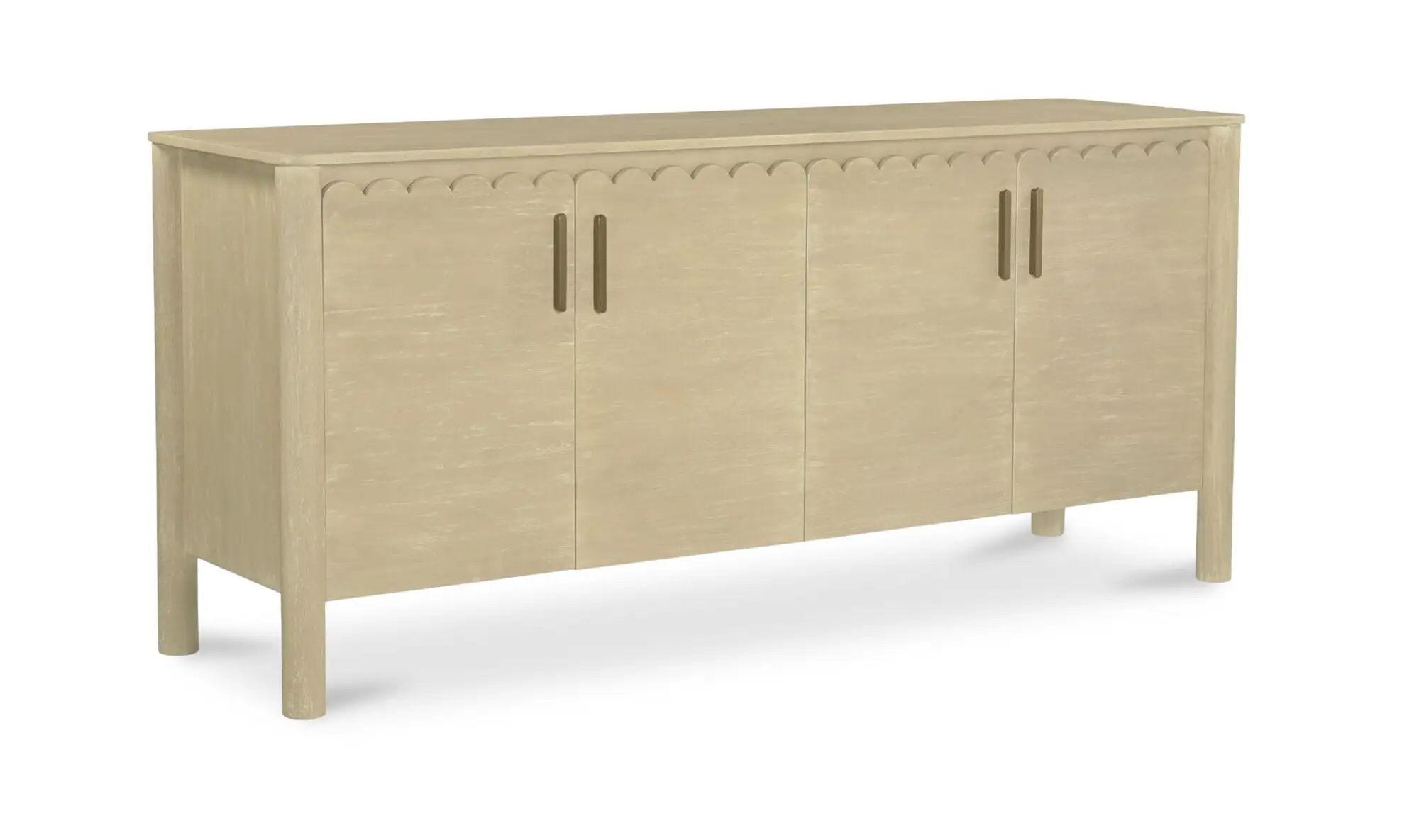 Wiley 4 Door Sideboard Natural - Image 2