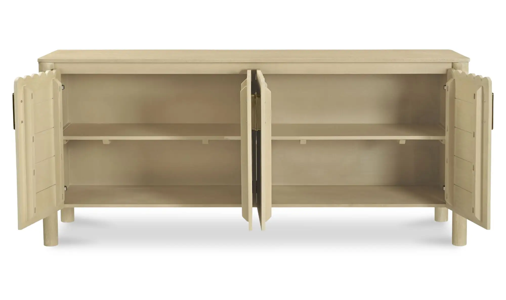 Wiley 4 Door Sideboard Natural - Image 3
