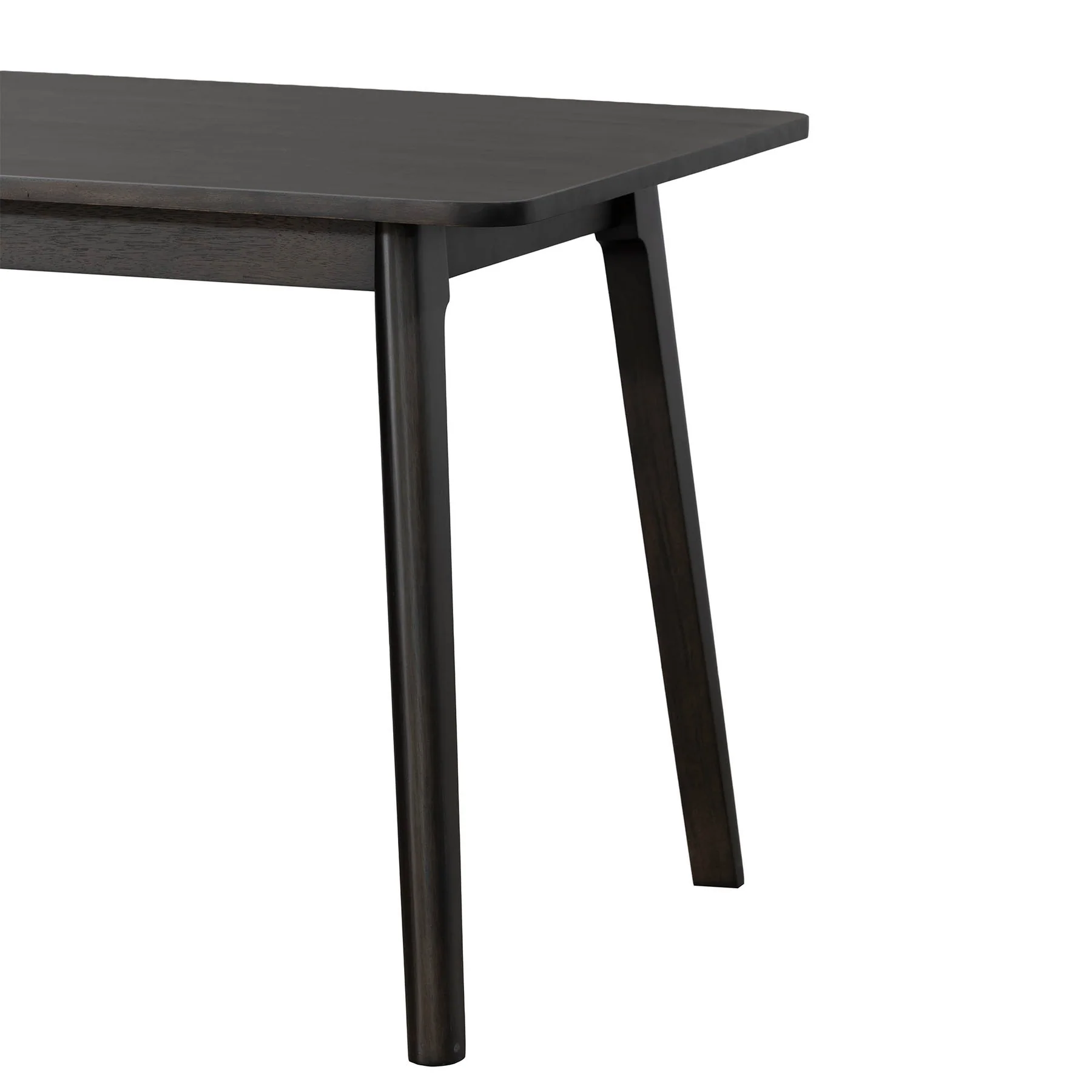 Brunette Extension Dining Table (70"/86") - Antique Black - Image 5