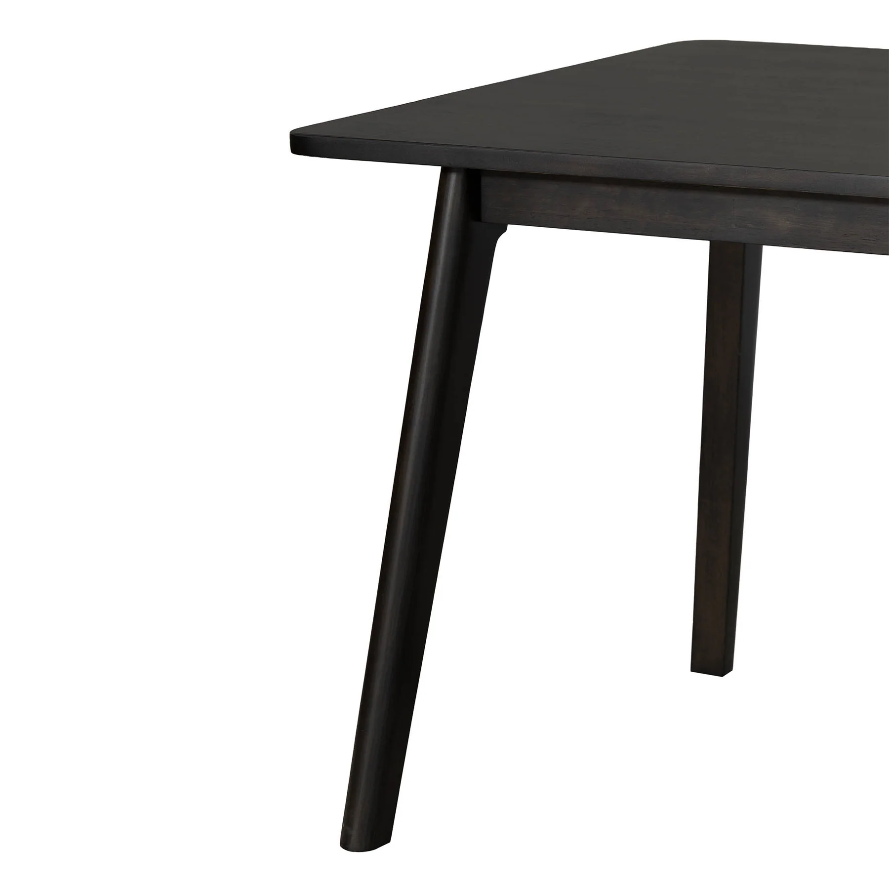 Brunette Extension Dining Table (70"/86") - Antique Black - Image 4