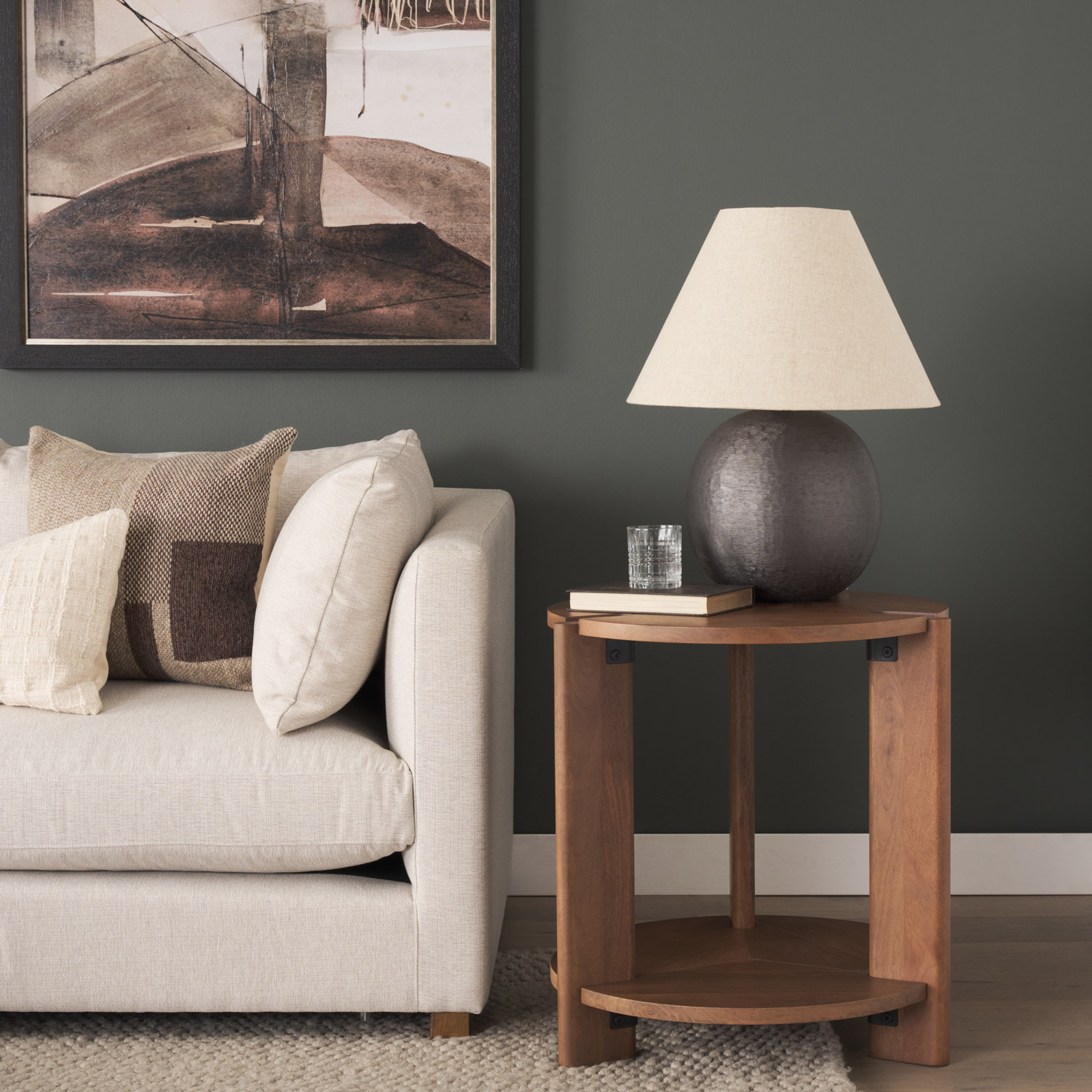 Hisako Round Accent Table - Image 9