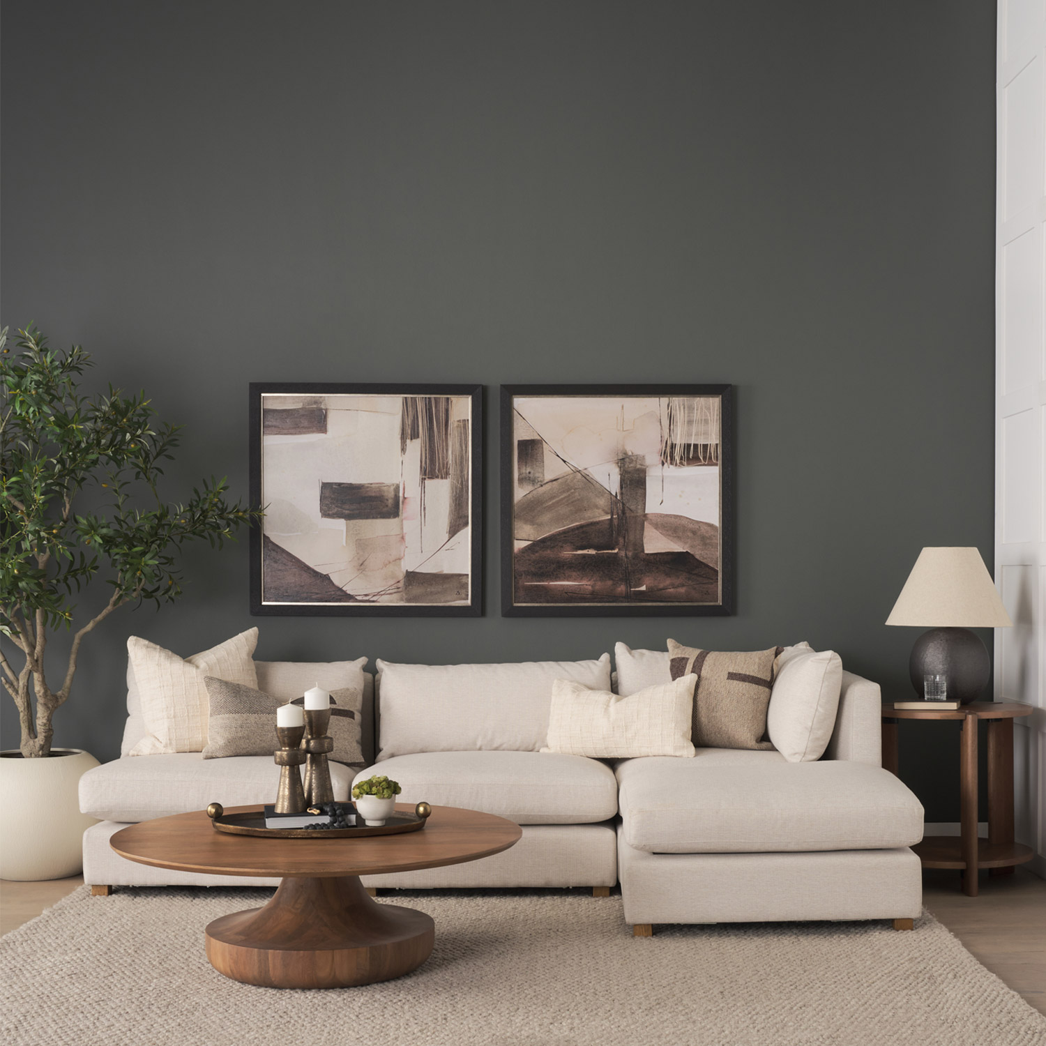 Hisako Round Accent Table - Image 10