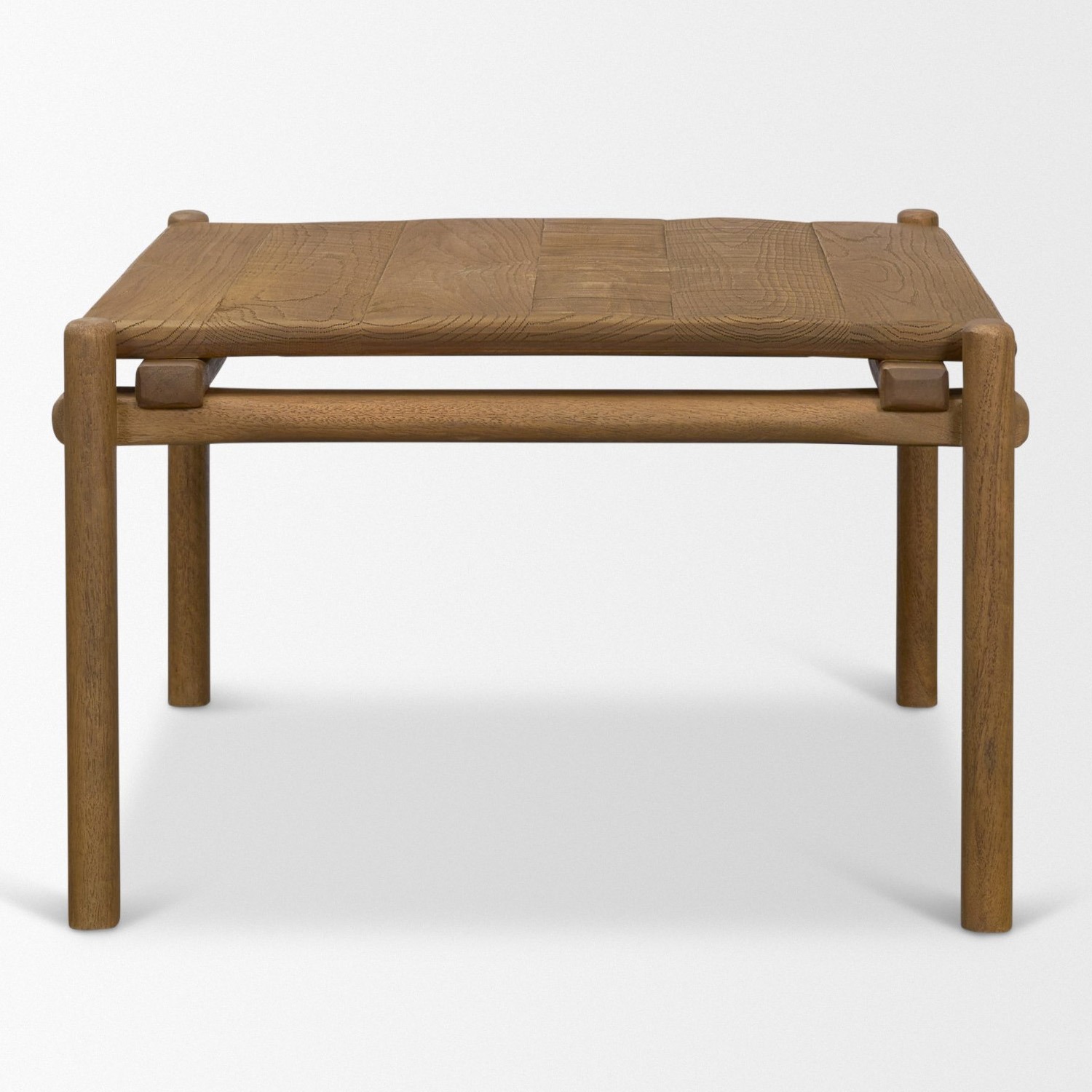 Riven Oak Square Side Table - Image 10