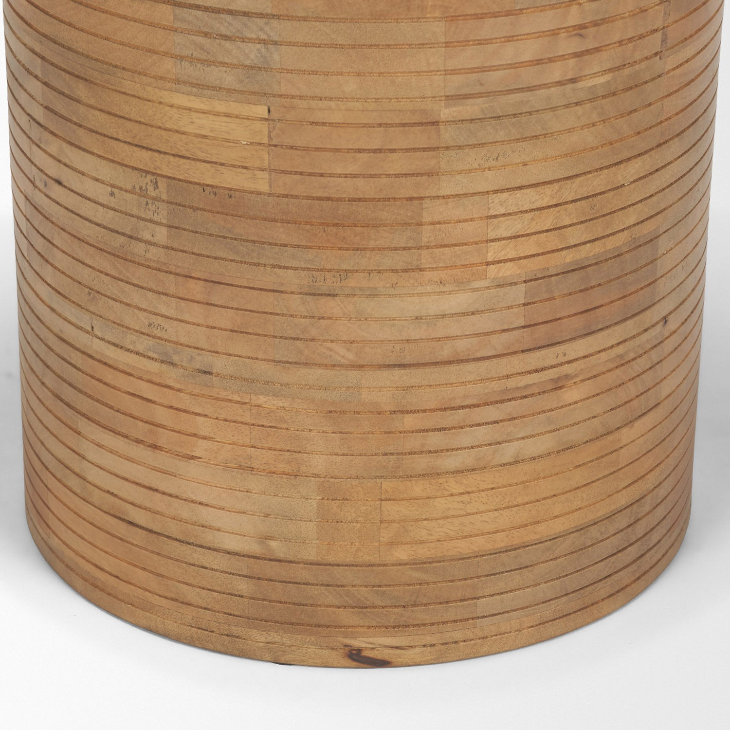 Stack Light Brown Wood Accent Table - Image 6