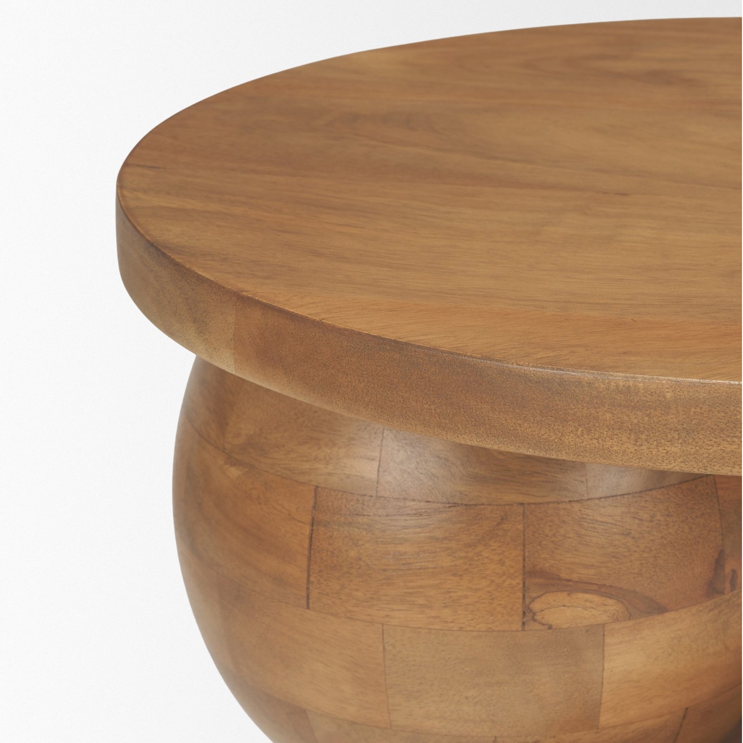 Stack Light Brown Wood Accent Table - Image 8