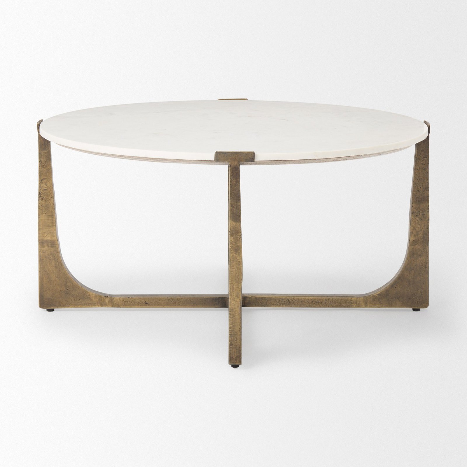 Atticus Coffee Table - White Marble - Image 3