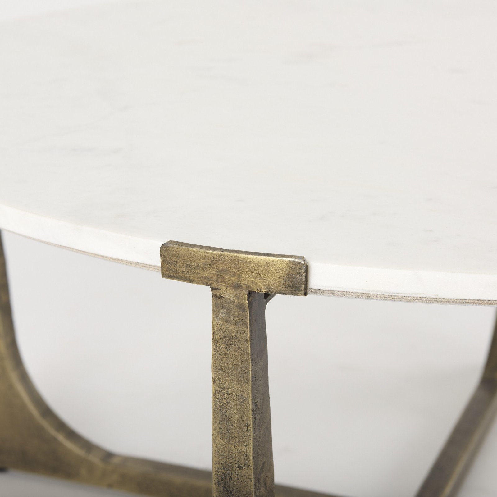 Atticus Coffee Table - White Marble - Image 6