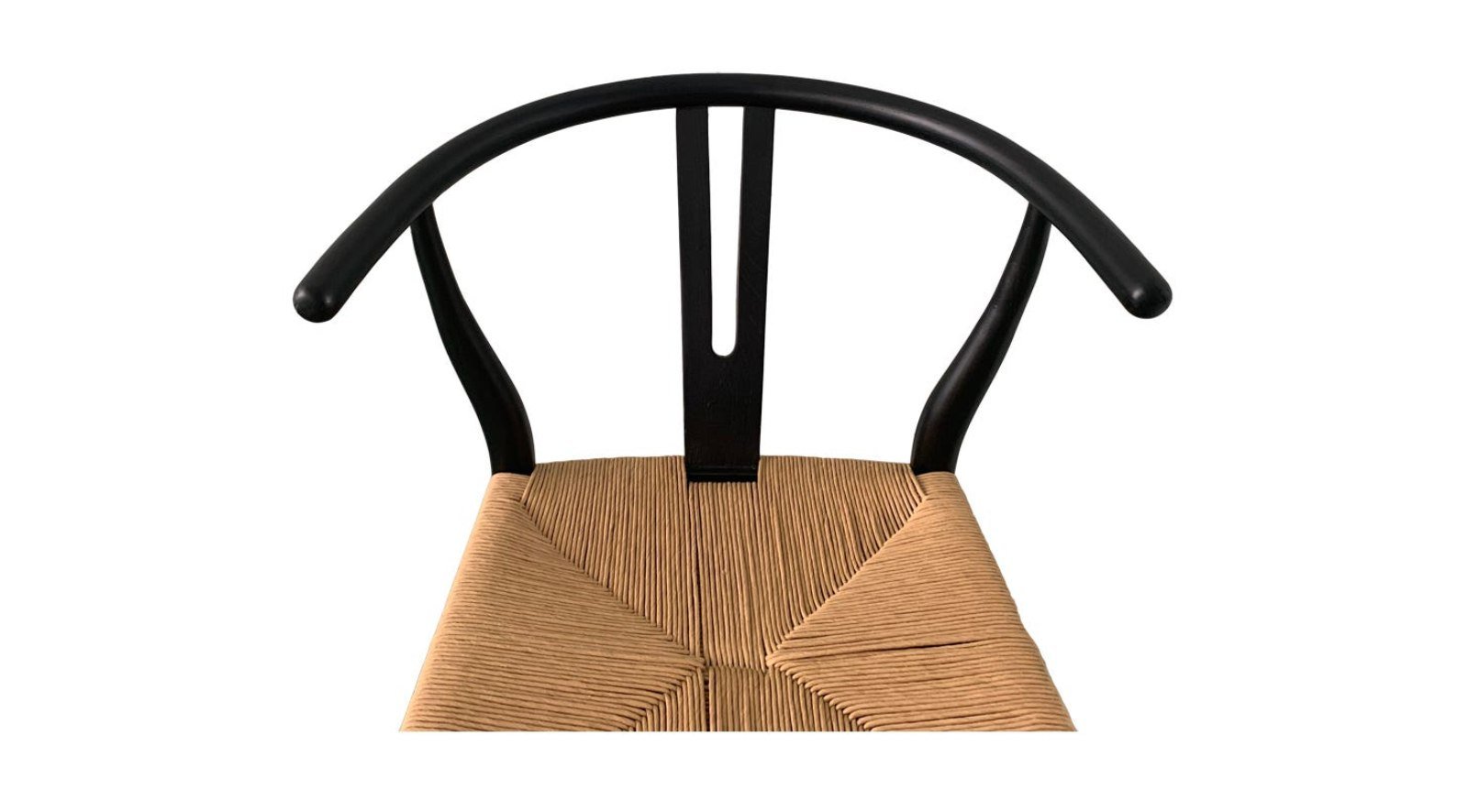 Ventana Dining Chair- Black and Natural - Image 5