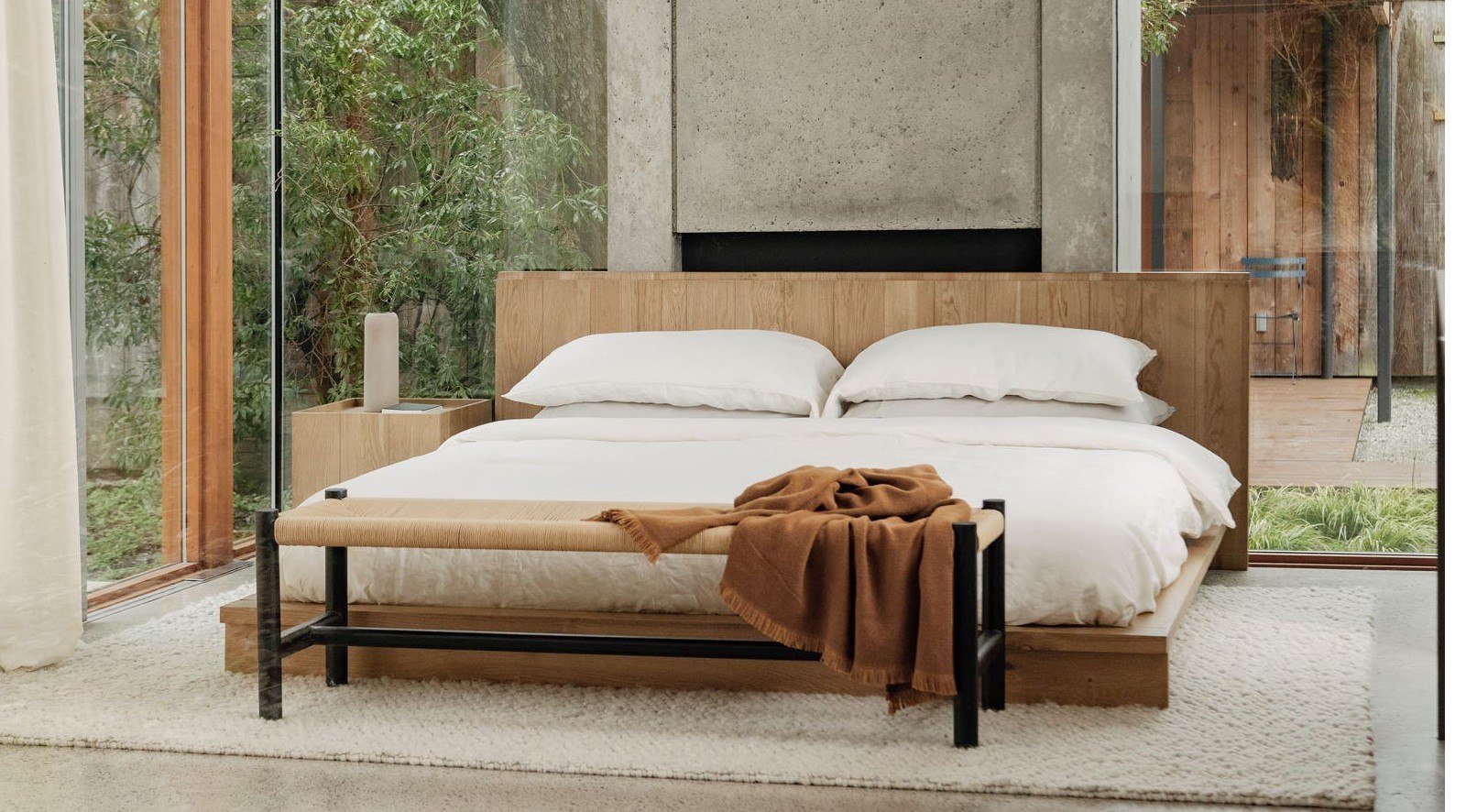 Plank King Bed - Image 6