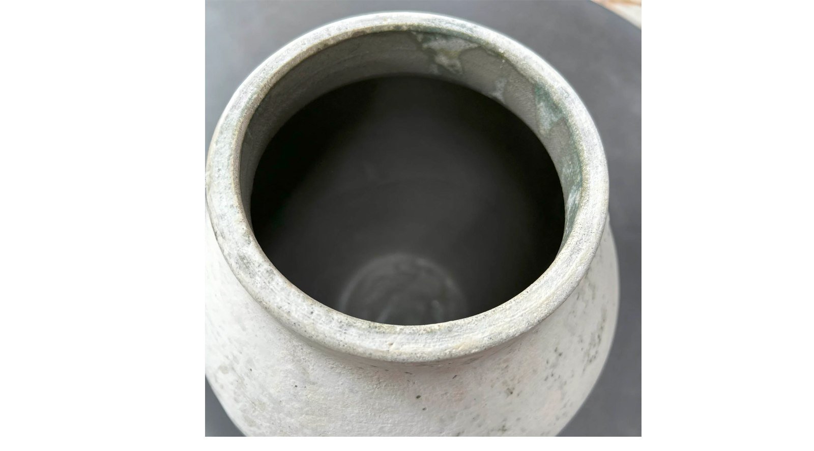 Amphora Medium Vase - Antique White - Image 3