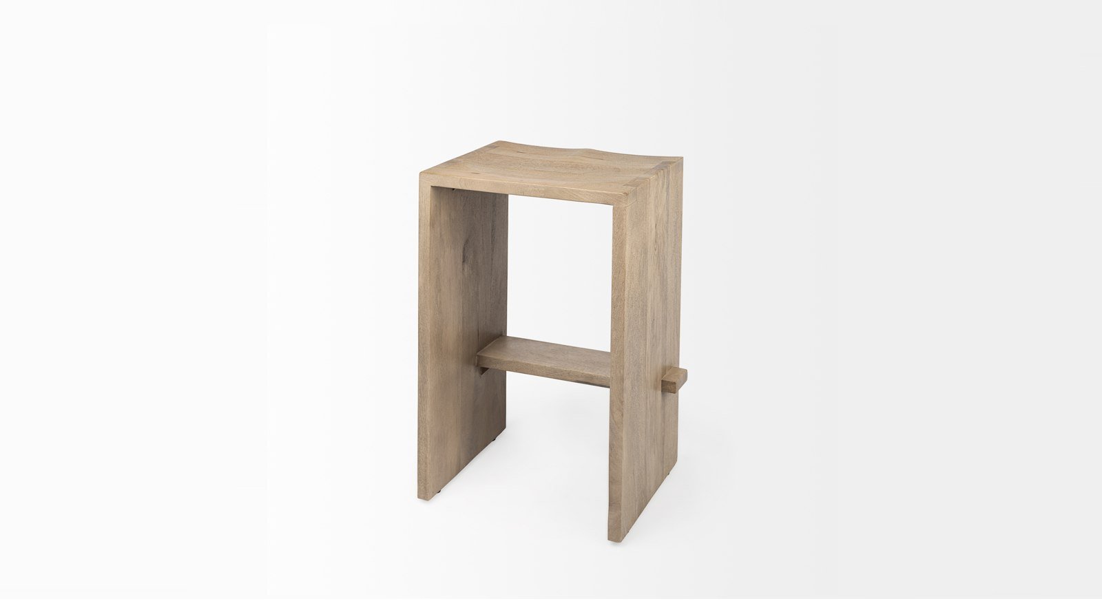 Aida Counter Stool- Light Brown - Image 3
