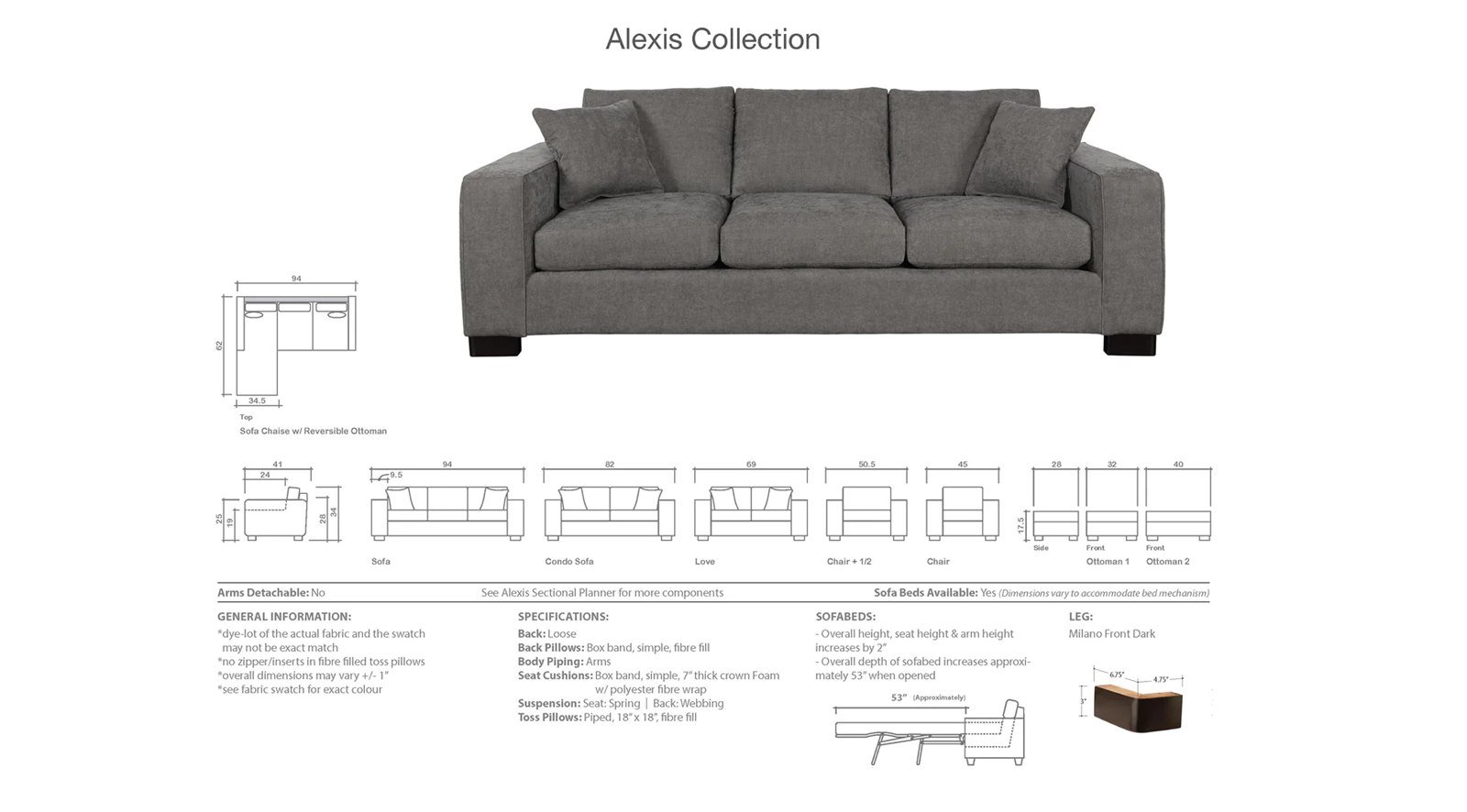 Alexis Sofa - Image 4