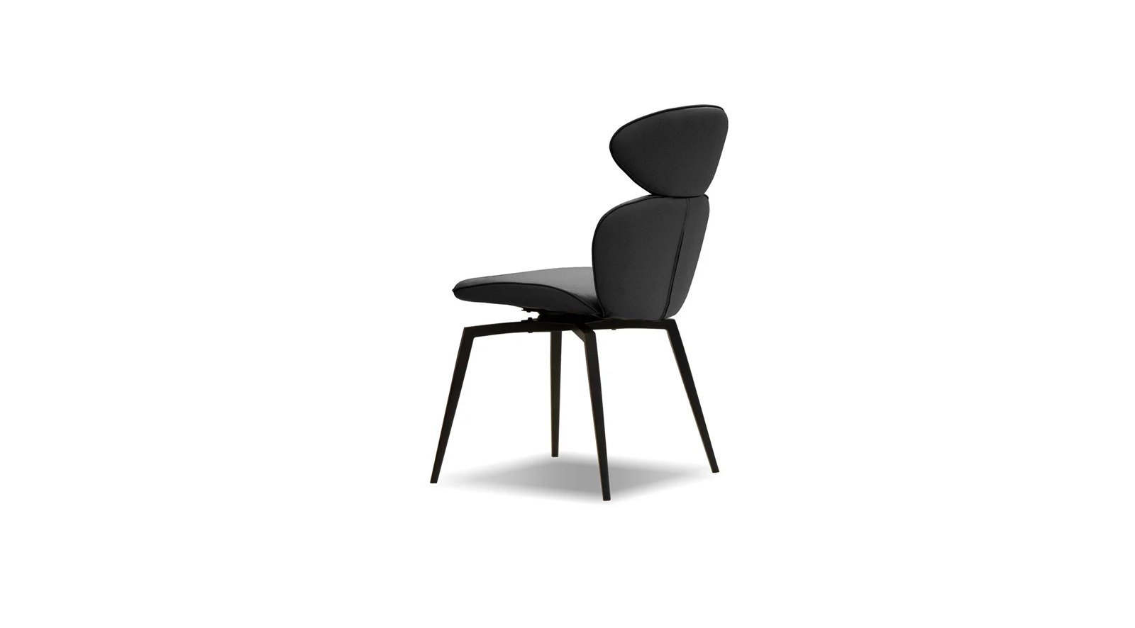 Antler Swivel Dining Chair- Grey - Image 4