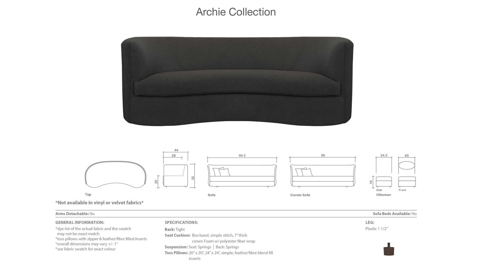 Archie Sofa - Image 5