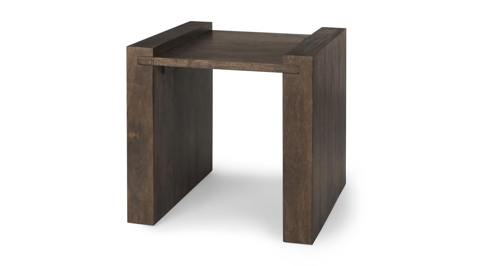 Athelia Accent Table-DARK BROWN