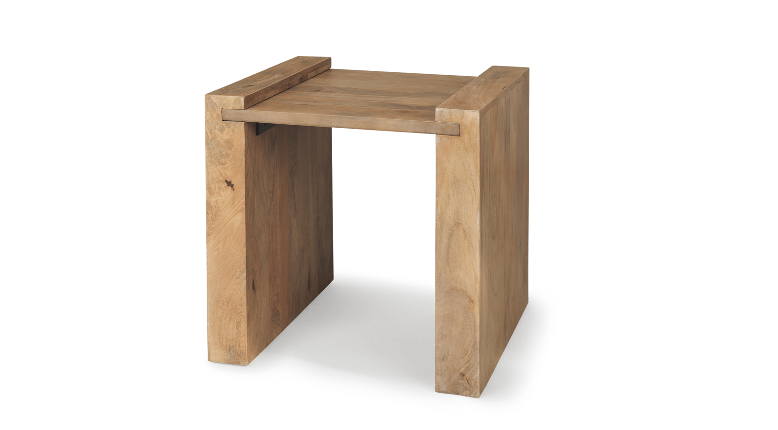 Athelia Accent Table-LIGHT BROWN