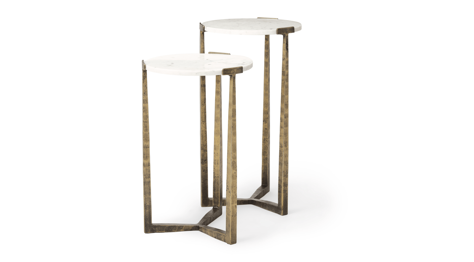 Atticus Accent Table-WHITE MARBLE - Image 6