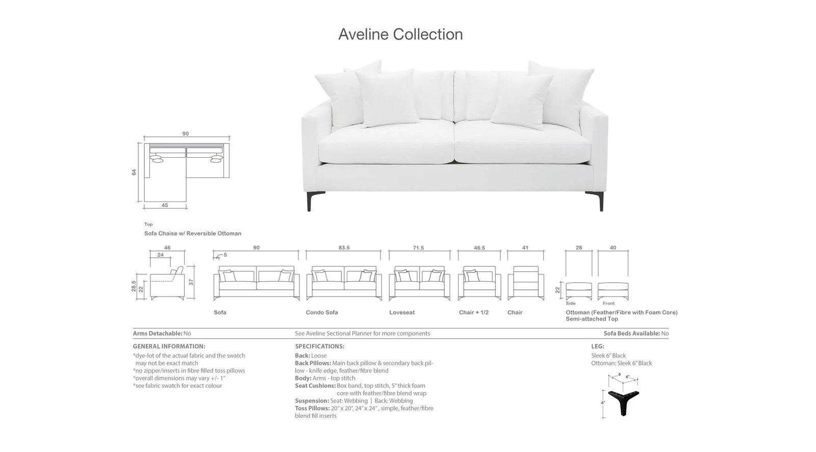 Aveline Sofa - Image 4
