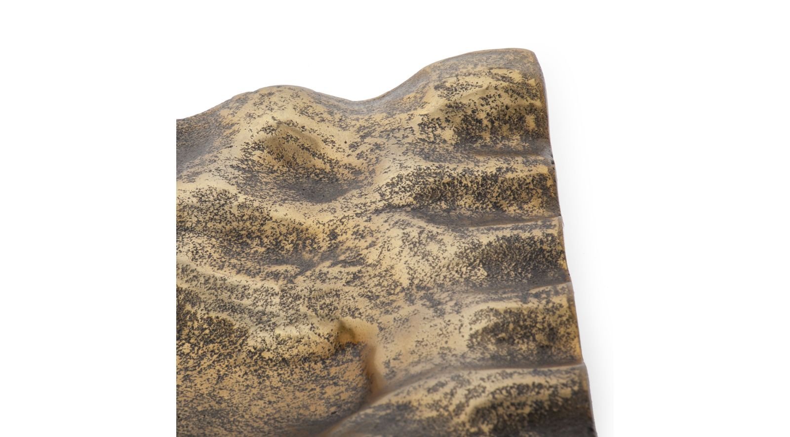 Azalea Metal Tray- Large Gold - Image 8