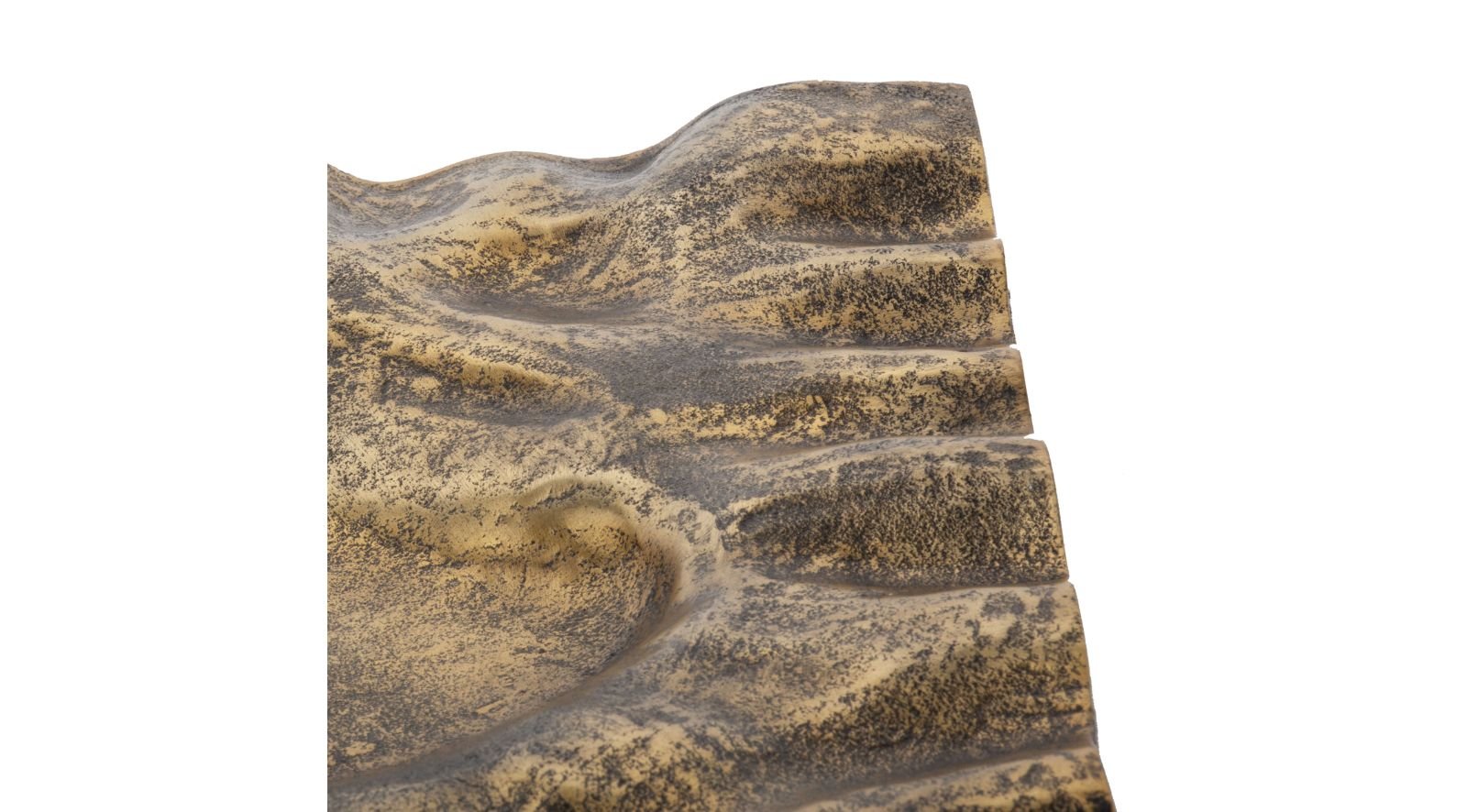 Azalea Metal Tray- Small Gold - Image 3