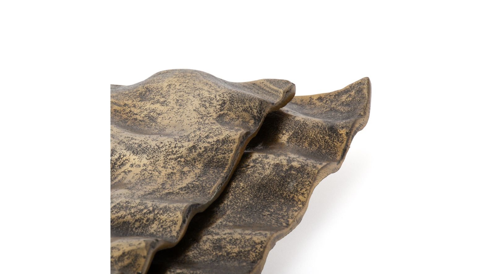 Azalea Metal Tray- Small Gold - Image 6