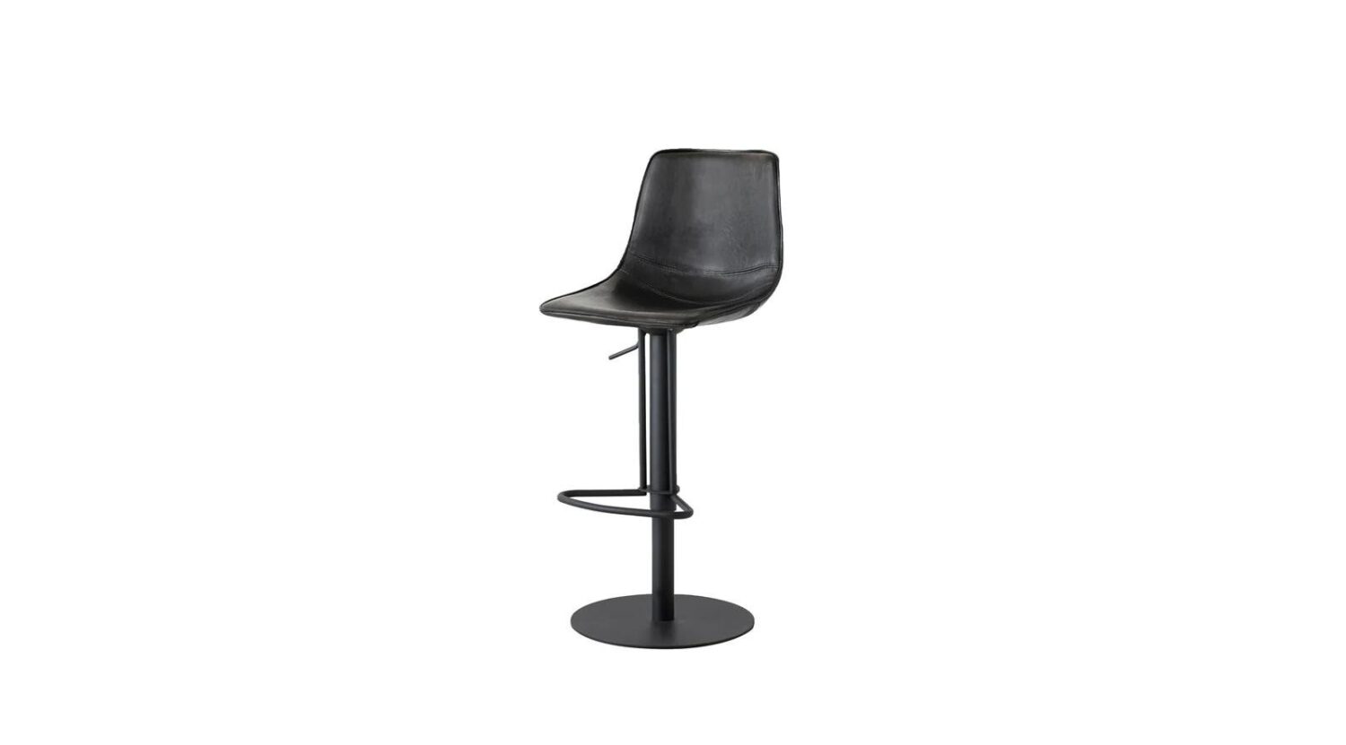 Beny Hydraulic Bar Stool Black