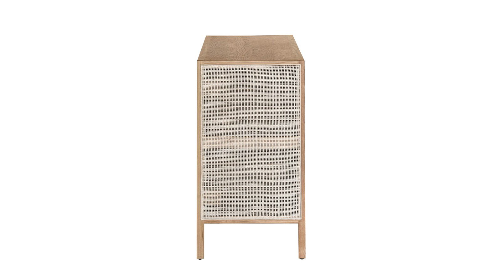 Rattan 3 Door Sideboard Natural - Image 2