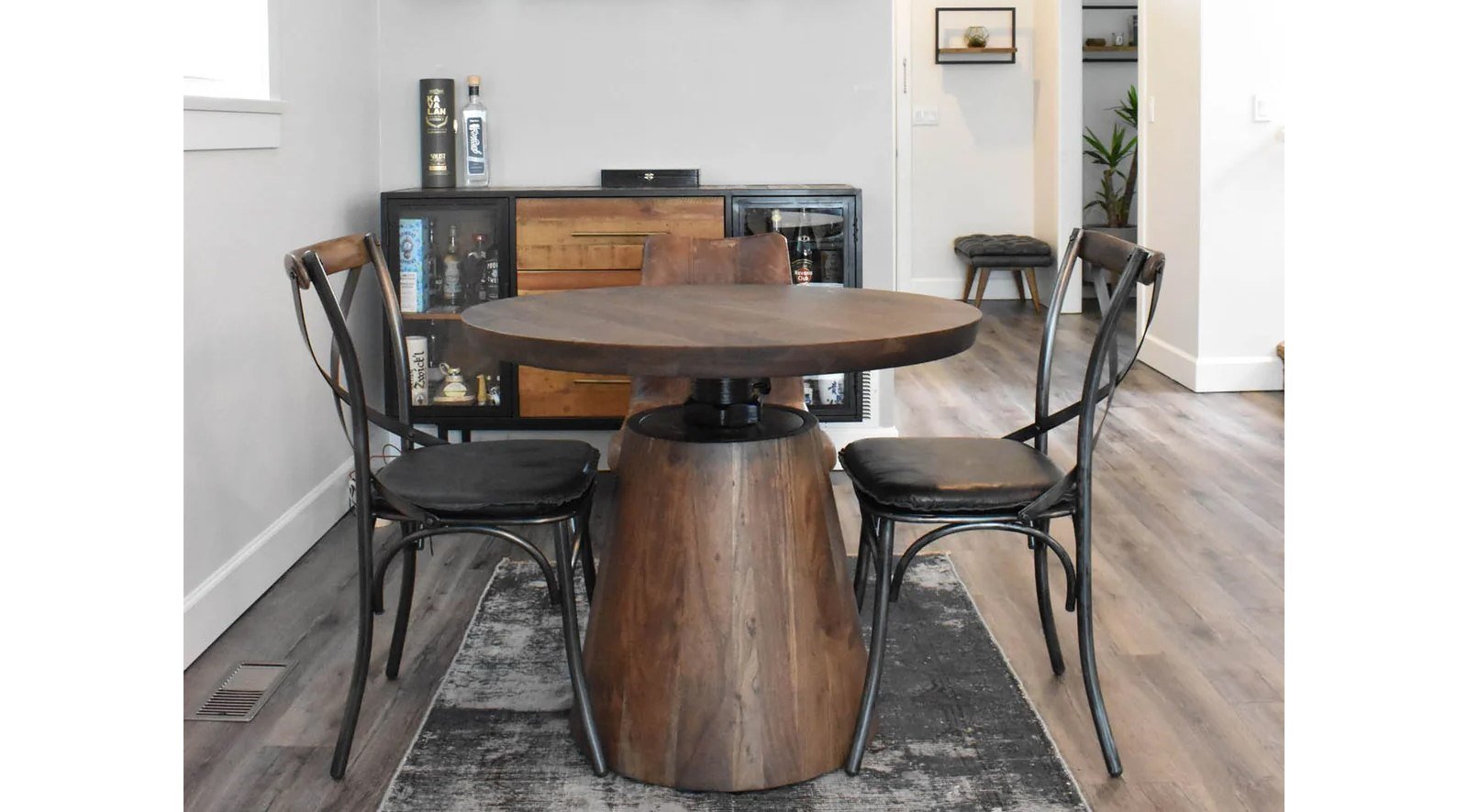 Boston Bistro Crank Table Vinegar Matte - Image 4