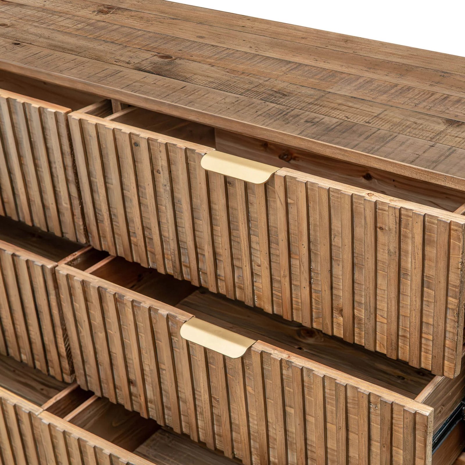 Brittany 6 Drawer dresser - Image 6