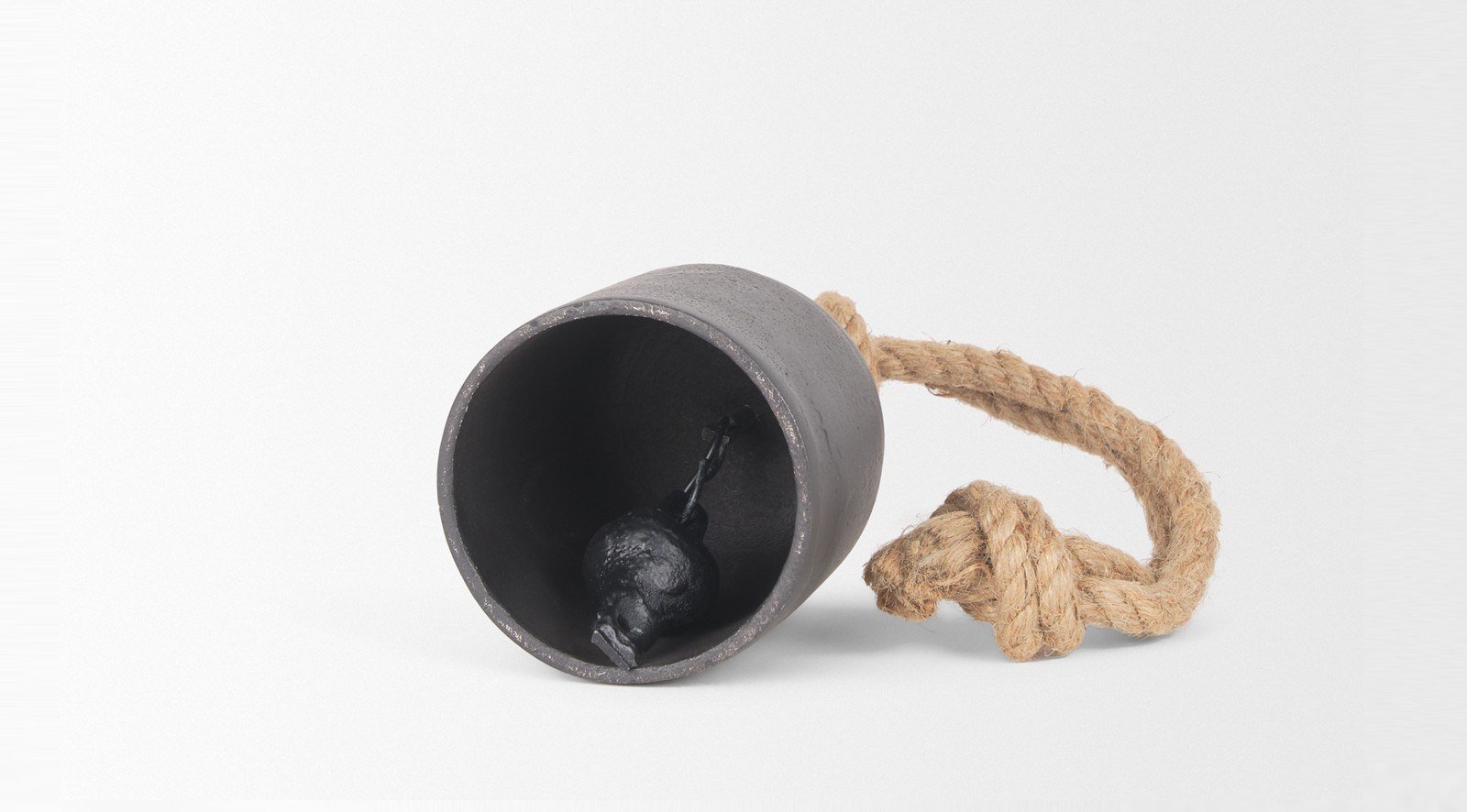 Quincy Black Decorative Bell Small - Image 8