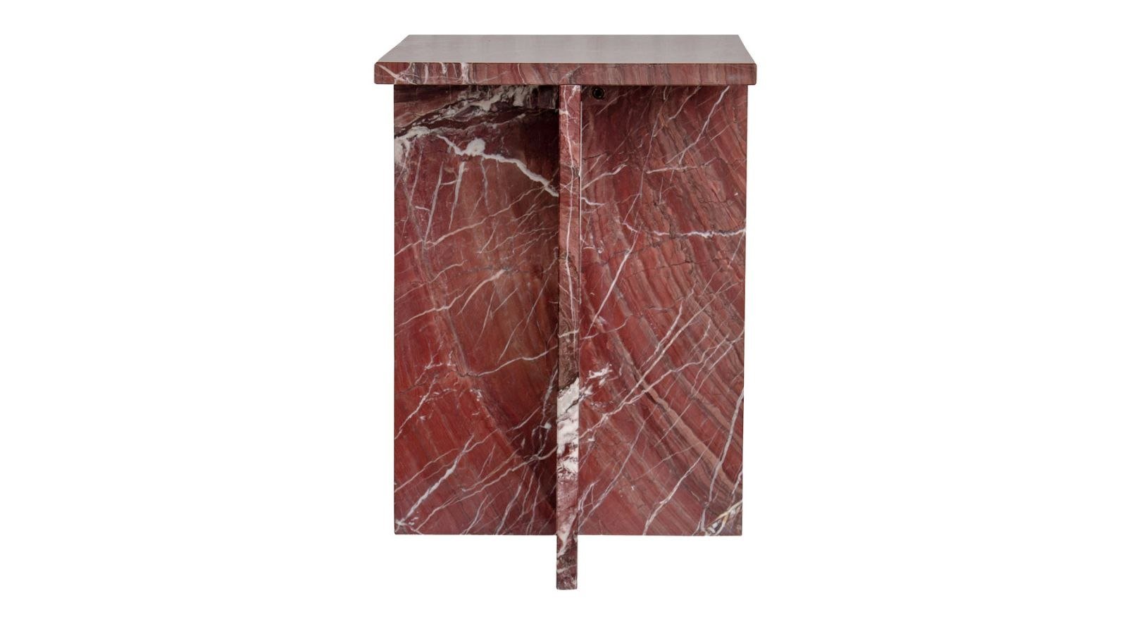 Blair Accent Table- Rosso Levanto - Image 3