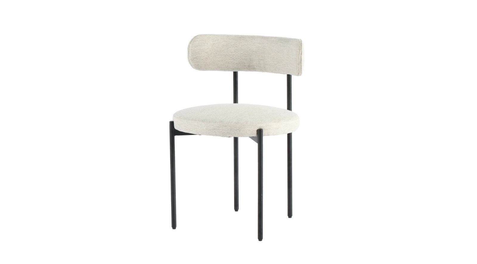 Leo Dining Chair- Macadamia Travertine