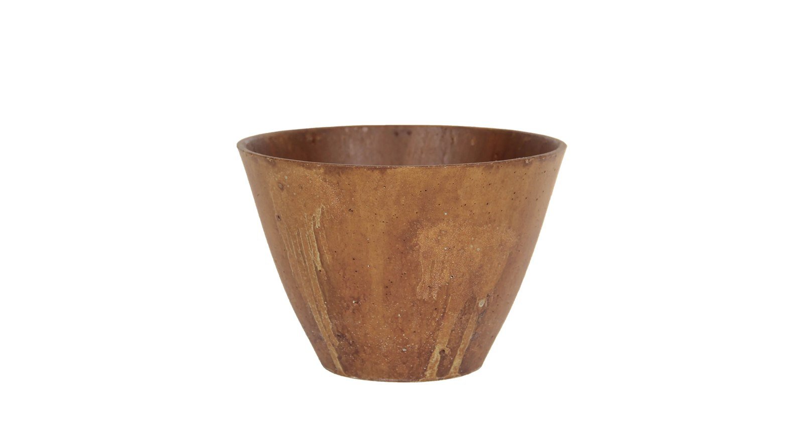 Rustic Conical Bowl - Corten
