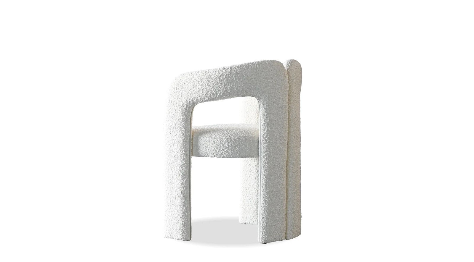 Melrose Armchair- Cream Boucle - Image 3