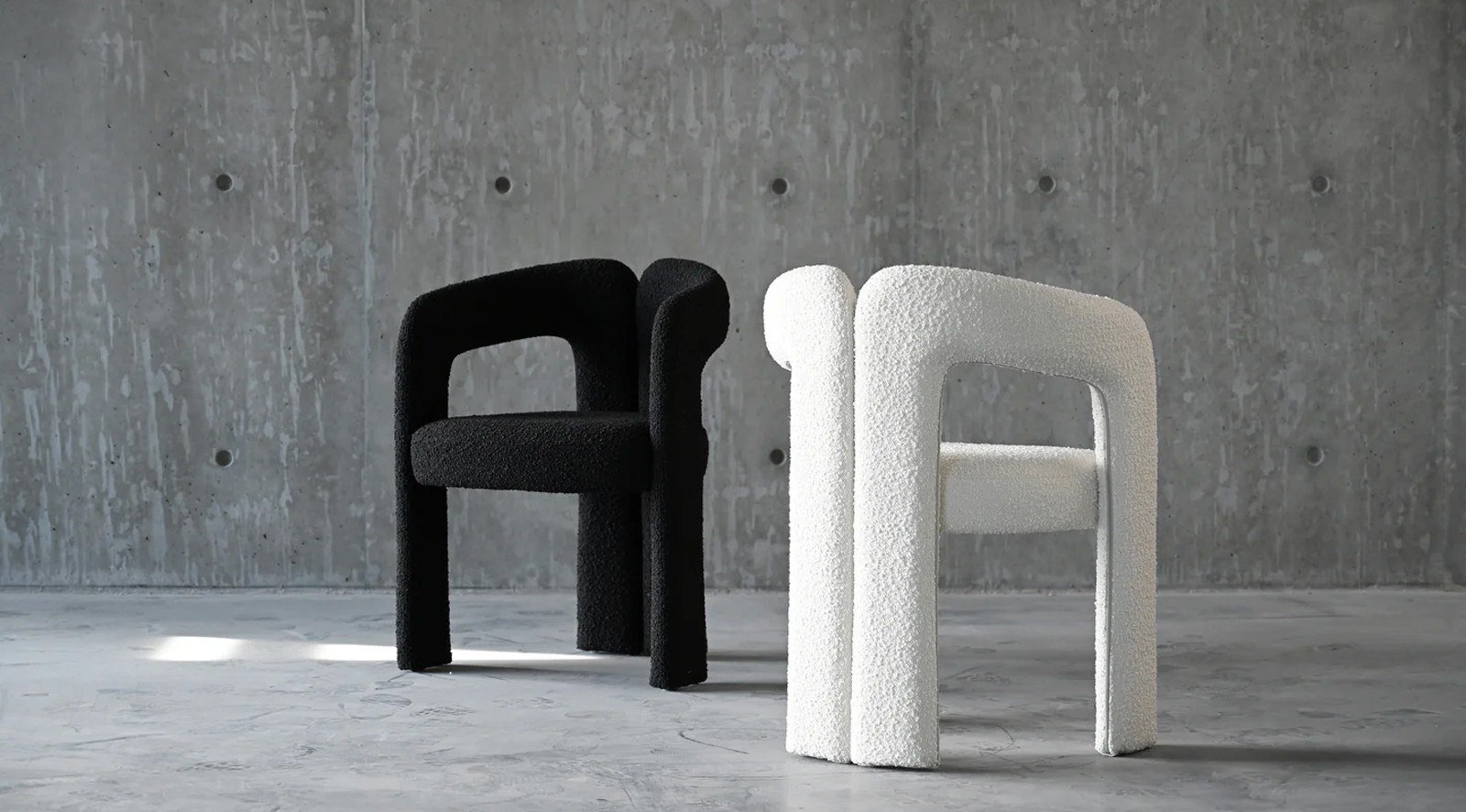 Melrose Armchair- Cream Boucle - Image 6