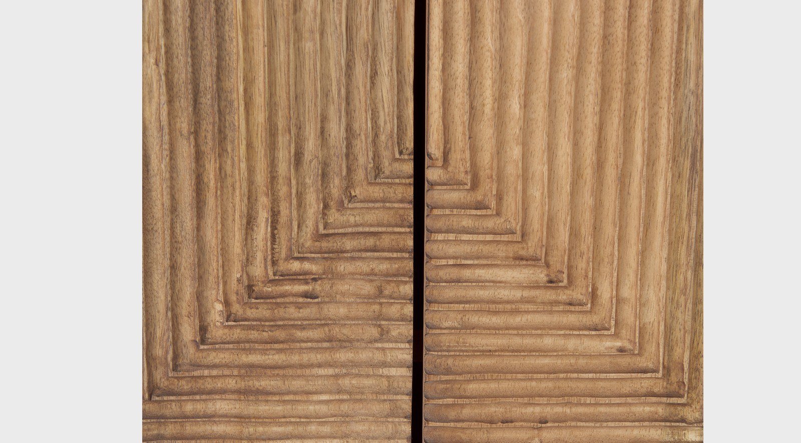 Cairo 36.0L x 19.5W x 36.0H 2 Door Wood and Metal Cabinet - Image 8
