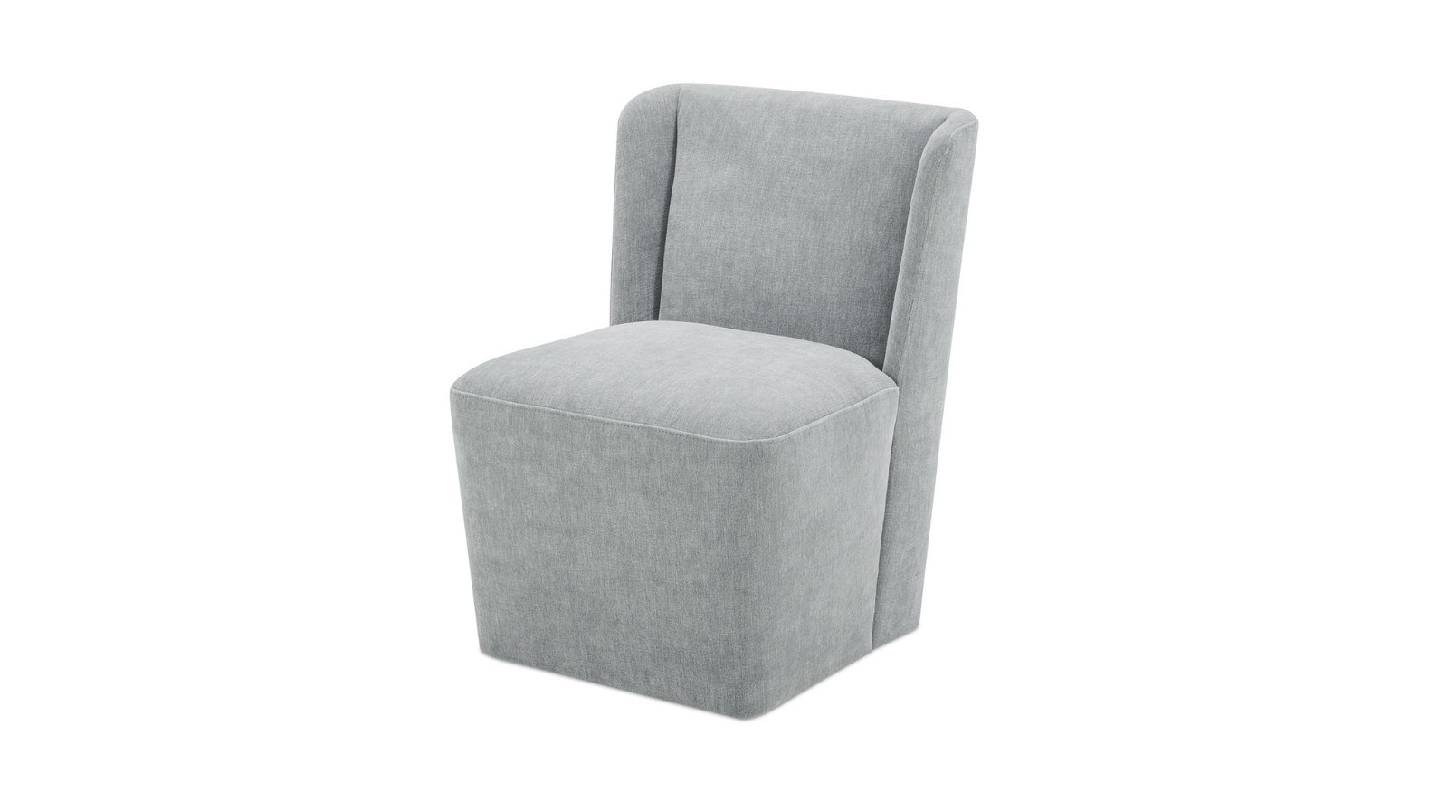 Cormac Rolling Dining Chair- Slate Green